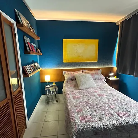 Apt Blue Vidigal com Closet Amplo, Paz e Estilo-2